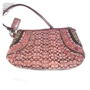 Coach wristlet